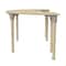 Flash Furniture 29.5 in W, 59 in L, 23 in H, Beechwood, Birch Plywood, Steel, Beech MK-ME088019-GG - alternate 3